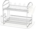 Simple Houseware 2-Tier Stainless Steel Dish Rack by SimpleHouseware