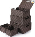 Storage Bins Baskets for Organizing by Uvellgift