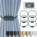 Magnetic Curtain Tiebacks 6 Pack Blue Curtain Rope Tieback Curtain Holders by CURTAINTIEBACKS