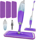 HOMTOYOU Spray Mops for Floor Cleaning: Wet Mop for Hardwood Tile Wood Laminate by HOMTOYOU