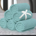 Wash Cloths for Your Face, 6 Pack Large 13"x13" by VOOVAMOVAS