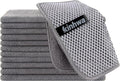 KinHwa Kitchen Washcloths for Dishes Absorbent Microfiber Dish Cloths Quick Dry by KinHwa