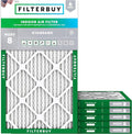 Filterbuy 15x30x1 Air Filter MERV 8 Dust Defense Replacement, Electrostatic by Filterbuy
