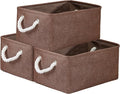 WarmHome Fabric Storage Bin Shelf Basket by TheWarmHome