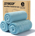JOYMOOP Microfiber Towels for Cars, 3 Pack 35.4" x 23.6" Car Drying Towel by JOYMOOP