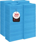 Orighty Cleaning Cloths Bulk, 200 Pack Shop Rags Reusable, Microfiber Cleaning by AllRightinOrighty