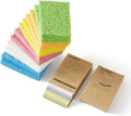 JOYMOOP Dish Sponge Scrubber, Cellulose Sponges Kitchen by JOYMOOP