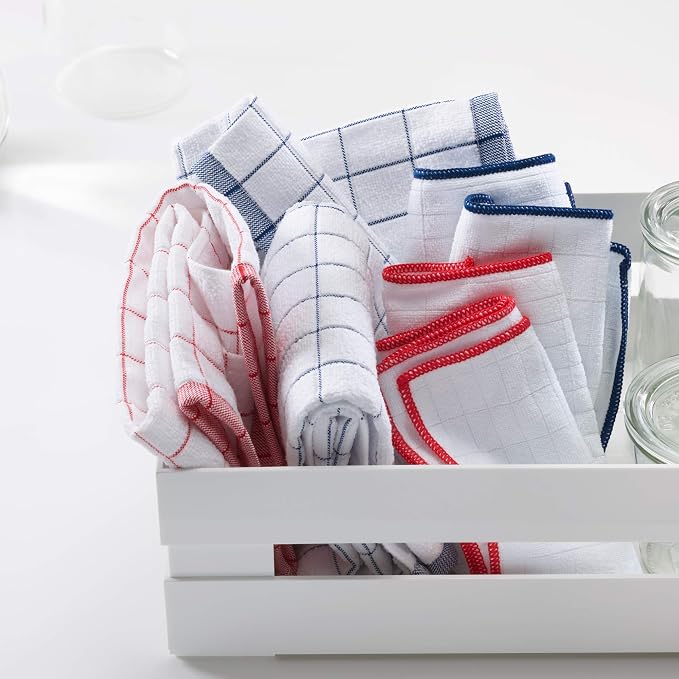 E-Cloth Wash & Wipe Dish Cloth, Microfiber Cleaning Cloth Reusable Paper Towel - Image 4