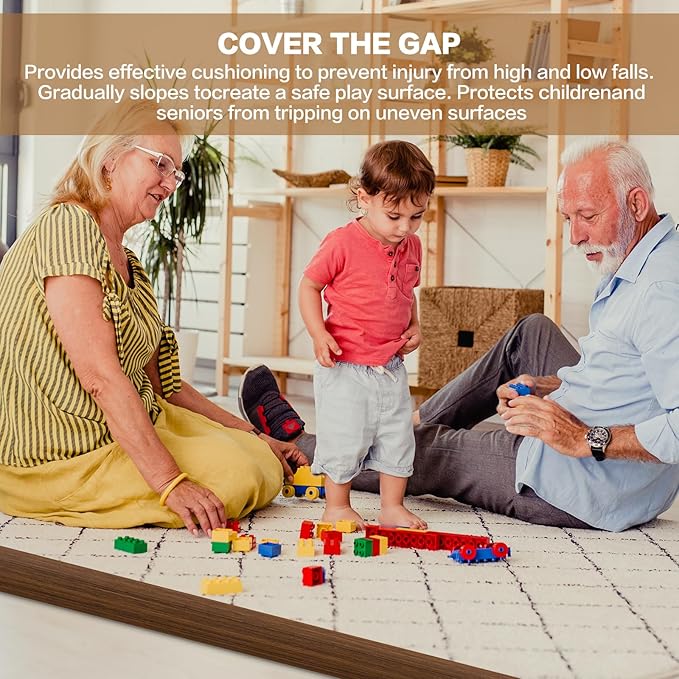 Floor Transition Strip Vinyl Door Threshold Ramp Self Adhesive Carpet Edging - Image 5