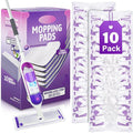 Mop Pads Refills for Swiffer Power Mop: 10 Pcs Wet Dry Disposable Pad for by Unknown