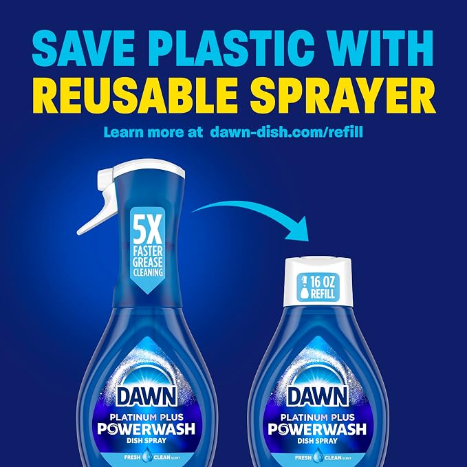 Dawn Powerwash Spray, Dish Soap, Dishwashing Liquid, Cleaning Supplies - Image 7