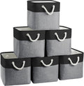 Cube Storage Bins, Collapsible Fabric Cube Storage Bin, 11 Inch Cube Storage by BOFUGA
