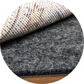 BAGAIL Felt and Natural Rubber Backing Rug Pads 1/4” Thick, Round 8 Ft Non Slip by BAGAILBASICS