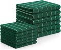 Homaxy Microfiber Kitchen Towels and Dishcloths Set, 12 Pack Soft and Absorbent by Homaxy