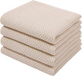 Homaxy 100% Cotton Waffle Weave Kitchen Dish Towels, Ultra Soft Absorbent Quick by Homaxy