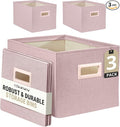 DECOMOMO Storage Bins for Shelves Robust Fabric Closet Bins for Shelves Toy by DECOMOMO
