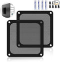 Dust Filter PC 140mm for Computer Cooler Fan/PSU/Routers PVC 50 Mesh, Magnetic by YIMATEECO