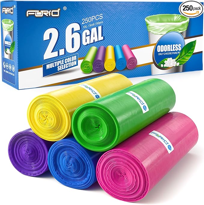 FORID Small Bathroom Trash Bags by FORID