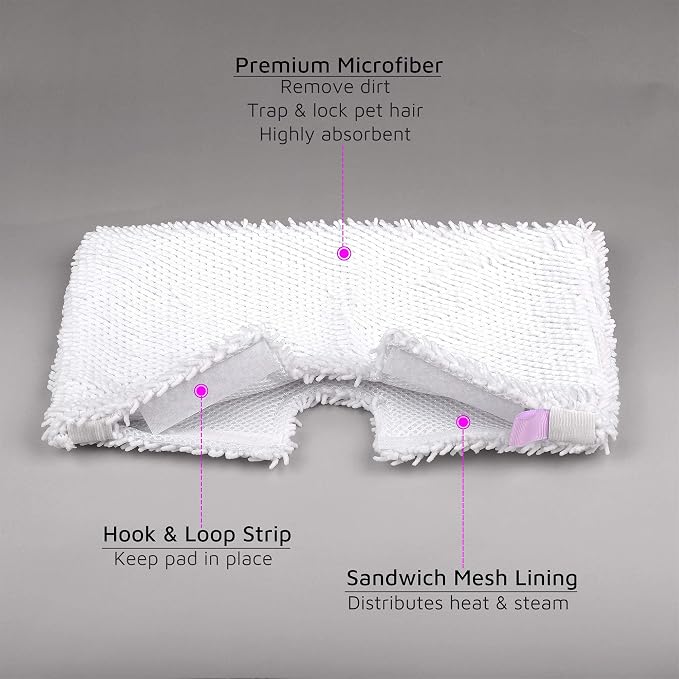Flammi Steam Pocket Mop Replacement Pads - Image 4