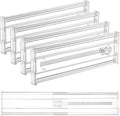 Vtopmart 4 Pack 4" Regular Upgrade Drawer Dividers by Vtopmart
