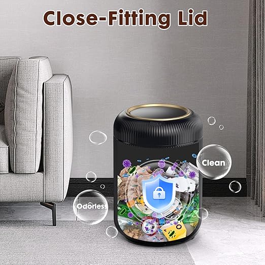 Procade Bathroom Trash Can Automatic Touchless, Motion Sensor Trash Bin - Image 4