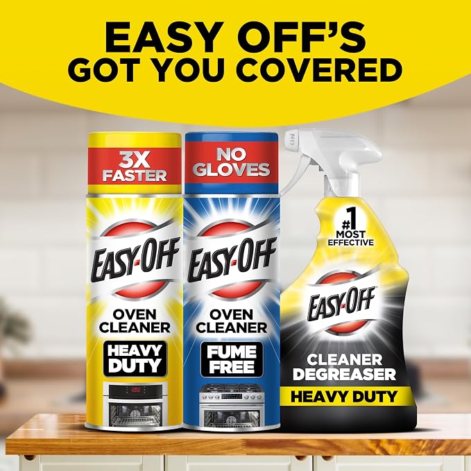Easy-Off Heavy Duty Degreaser Cleaner Spray, Kitchen Degreaser, 32 Oz - Image 7