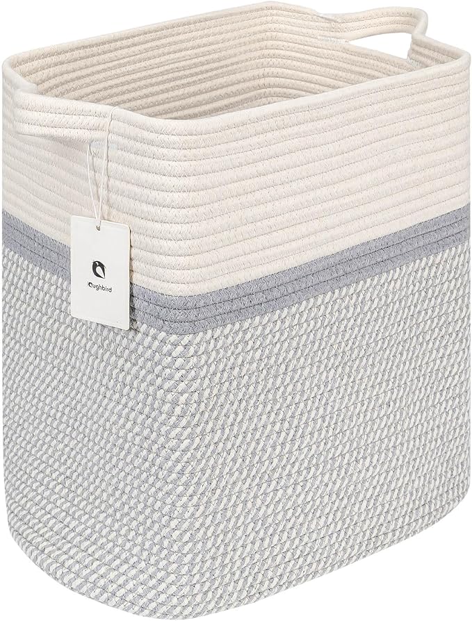 Storage Baskets for Clothes Fabric Cotton Rope Storage Basket - Image 8