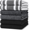 Homaxy Premium Kitchen Towels, Large Cotton 380 GSM Kitchen Hand Towels by Homaxy