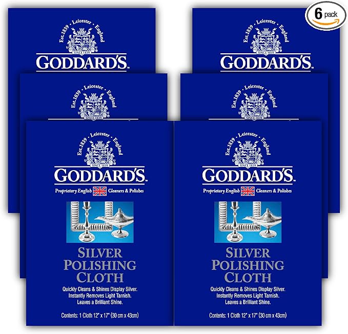 Goddard's Silver Polishing Cloth by GoddardsCleanersandPolishes