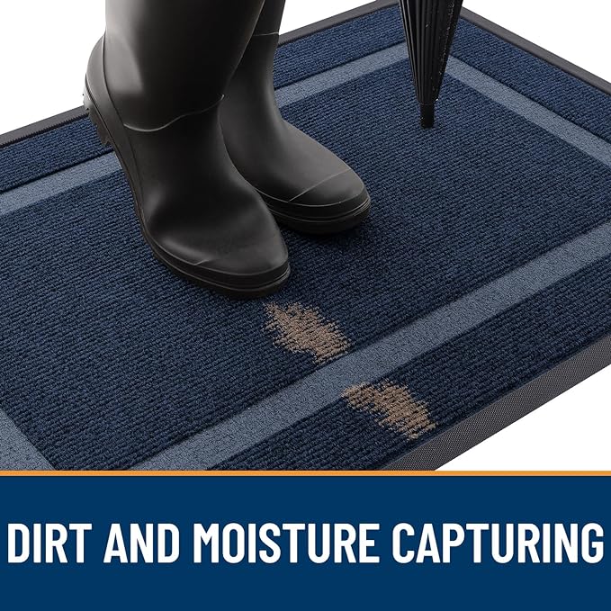 OLANLY Front Door Mat Indoor Outdoor Entrance, Waterproof All-Season, - Image 5