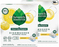 Seventh Generation Dishwasher Detergent Packs Lemon scent 2 Pack by SeventhGeneration