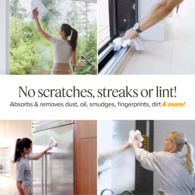 Dupray Washable Microfiber Cloths, Accessories Pack of 10 - Image 3