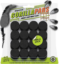 GorillaPads 1 Inch Non-Slip Furniture Pads/Gripper Feet Skids Self Adhesive by Slipstick