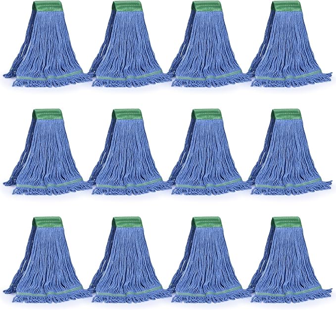 Matthew Cleaning Commercial Mop Head Replacement, 5 Inch Wide Headband by MATTHEWCLEANINGPRODUCTS
