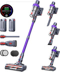Cordless Vacuum Cleaner, 2 Batteries 110 Mins Runtime Vacuum Cleaners by CORDLESSVACUUMCLEANER