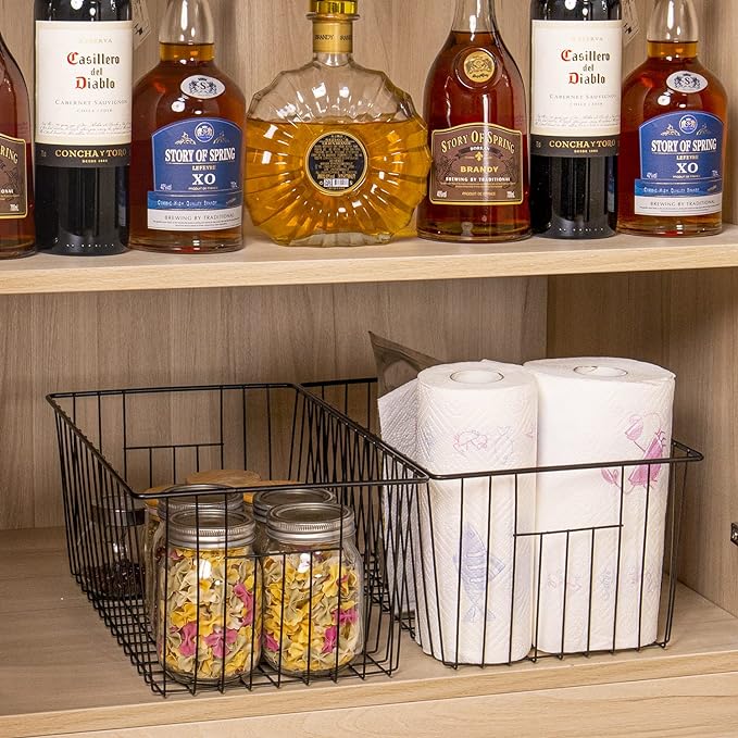 Freezer Organizer Bins, Upright Freezer Baskets - Image 6