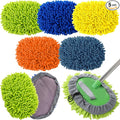 Layhit 5 Pcs Car Wash Mitt Set, Brush Not Included, Microfiber Mitt Cleaning by ShungLan