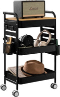 Art Cart with Tabletop & Pegboard by Unknown