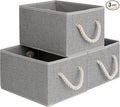 StorageWorks Storage Baskets for Shelves, Foldable Fabric Closet Storage Bins by StorageWorks