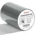 Grey Window Screen Repair Tape, 4IN X 20FT Screen Repair Kit by Secopad