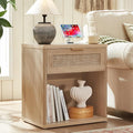 LEYAOYAO Rattan Nightstand by LEYAOYAO-Findtheshiningpointofyourideallife%EF%BC%81
