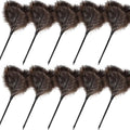Ostrich Feather Duster-14.9 Inch Mini Natural Feathers Dusters by FeelFunFeather