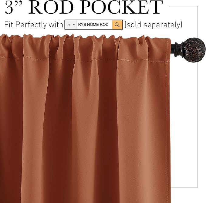 RYB HOME RV Curtains for Camper Windows - Image 2