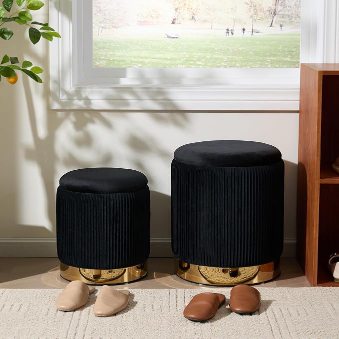 Royal Windsor Round Ottoman - Image 9