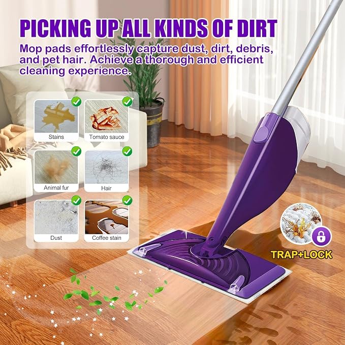 20 Count Mop Pad Refills for Wet Jet Mop, Wet Jet Pads for All Floor Types - Image 5