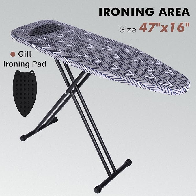 Ironing Board Full Size, Metal Construction Iron Board - Image 2