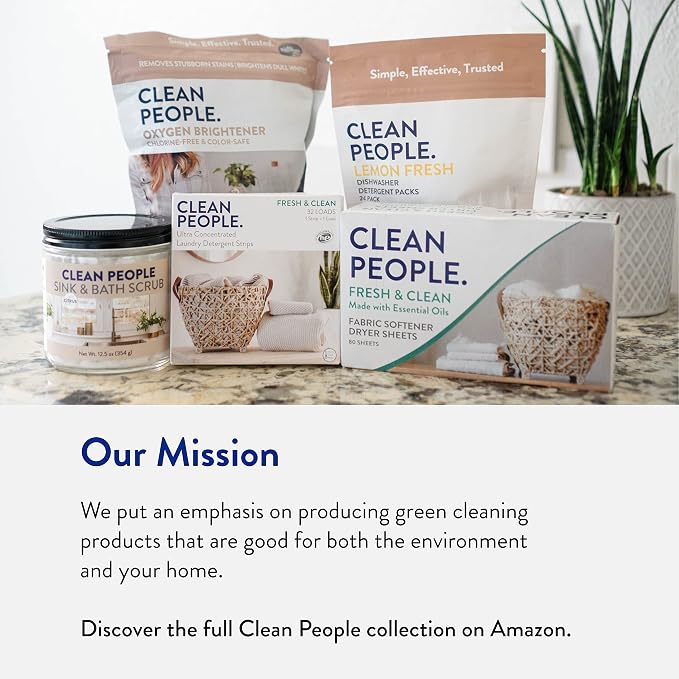 The Clean People Oxygen Brightener Stain Remover | Bleach Alternative, Simple - Image 6