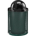 Global Industrial 36 Gallon Outdoor Steel Trash Can by GlobalIndustrial