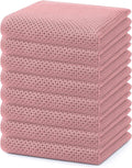 Homaxy 100% Cotton Waffle Weave Kitchen Dish Towels, Ultra Soft Absorbent Quick by Homaxy