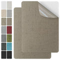 J.CARP 2Pcs Linen Repair Patches, Large Self-Adhesive Fabric Patch by JCARP